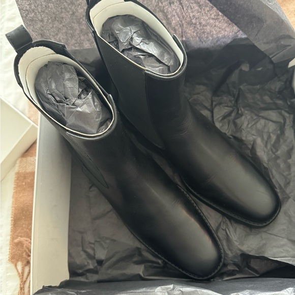 COS NEW Leather Chelsea Boots - Picture 7 of 8